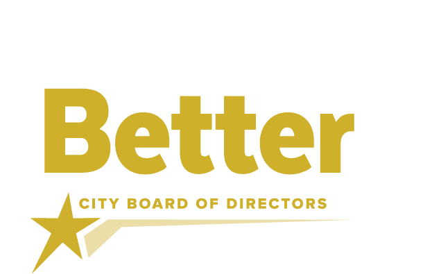 Headline that reads 'Believe in Better'