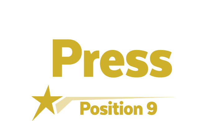 Headline that reads 'Events and Press'